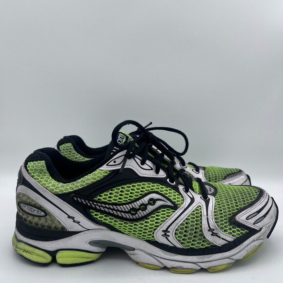 Saucony ProGrid Triumph 4 OG Yellow Black Grey‎ Green S70704-6 11.5